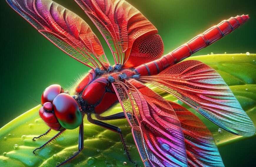 The Red Dragonfly’s Spiritual Meaning and Symbolism